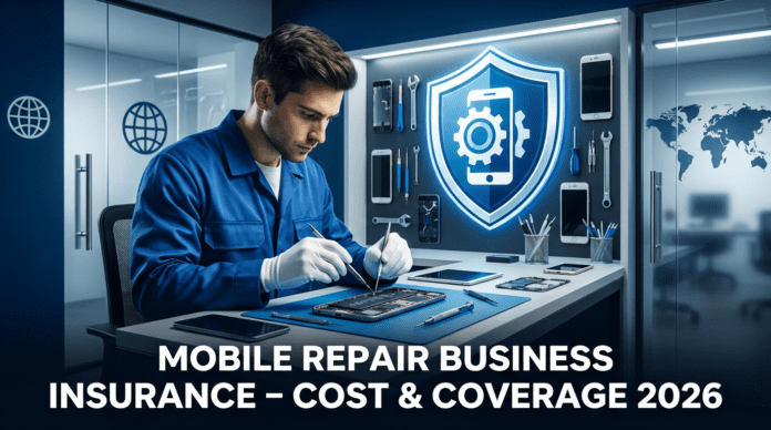 Mobile repair business insurance helps protect tools, customer devices, and legal liability.
