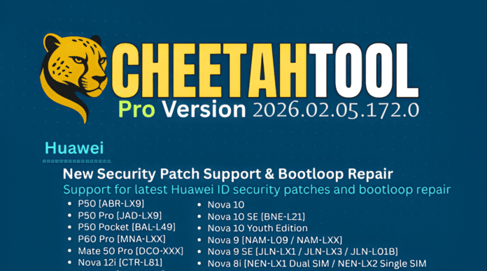 cheetah tool pro update